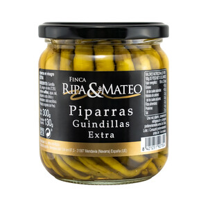 Imagen de FINCA RIPA & MATEO Piparras guindillas en vinagre 130 g.
