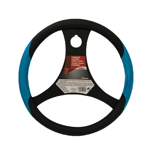 Cubre volante de 38cm, color azul, PRODUCTO ALCAMPO ATLANTA.