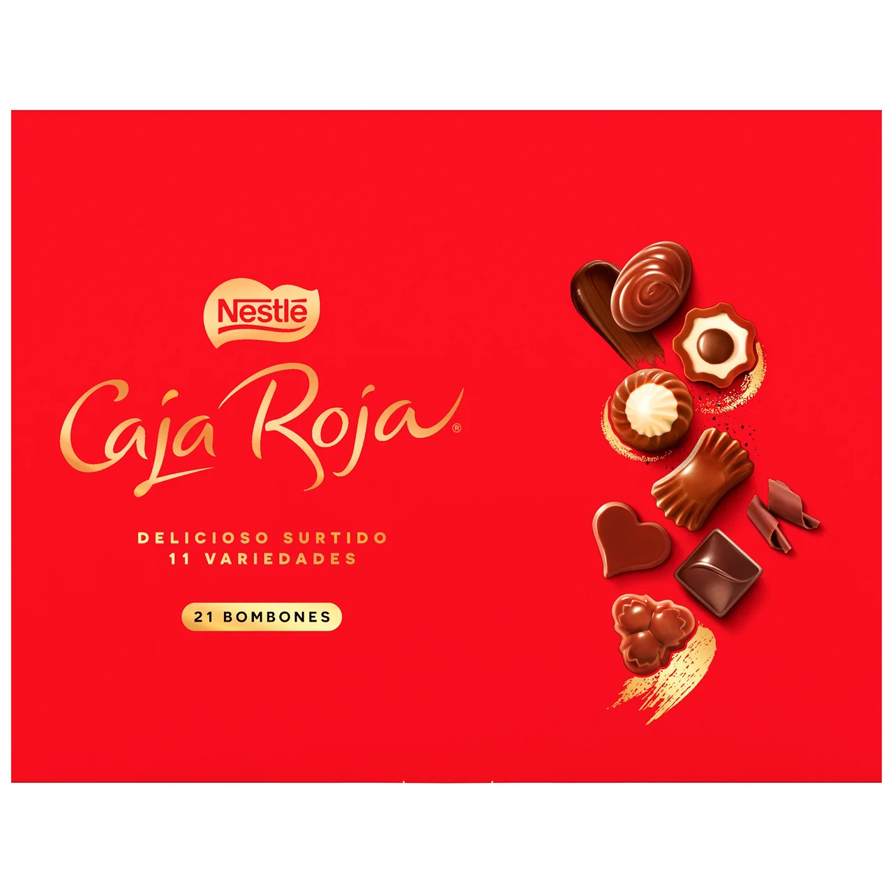 Bombones caja roja estuche 198 g