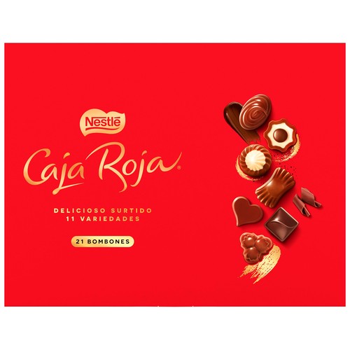 NESTLÉ Bombones caja roja estuche 198 g