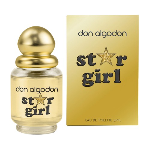 DON ALGODÓN Star girl Eau de mujer (colonia) para hombre con vaporizador en spray 30 ml.