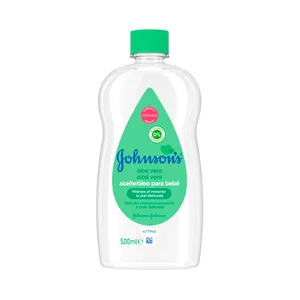 JOHNSON´S Baby Aceite hidratante al instante, con aloe vera, para pieles delicadas 500 ml.