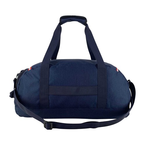 Bolso de viaje capacidad 30 litros color azul oscuro, AIRPORT ALCAMPO.