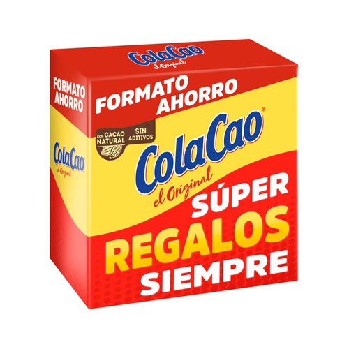 Cacao en polvo soluble COLACAO Original 1,75 Kg.