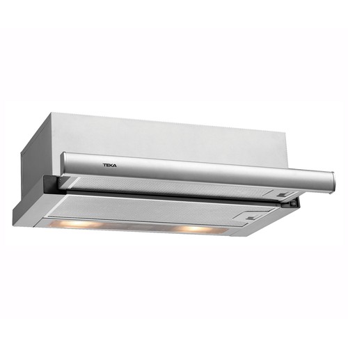 Campana extractora extraíble telescopica TEKA TL 6310 Inox, capacidad extracción: 332 m3/h, velocidades: 2, motores: 1, A: 60cm