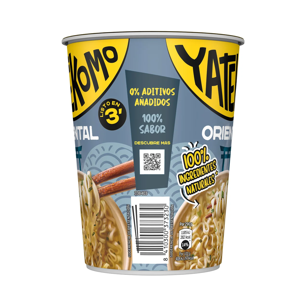 Fideos Orientales instantáneos - 60g.