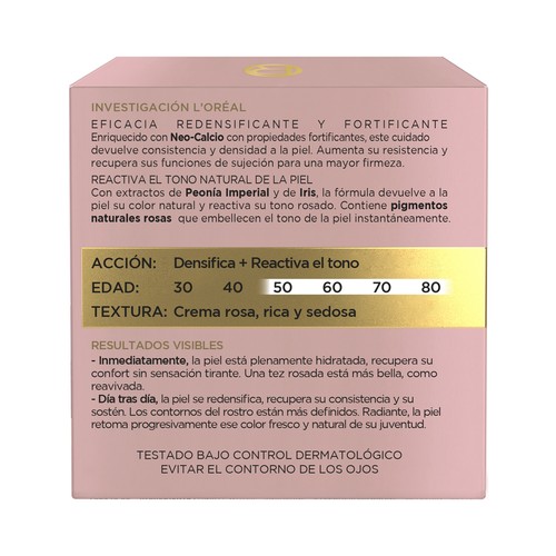 L´ORÉAL PARIS Age perfect golden age 50 ml Crema de día fortificante, para pieles maduras y apagadas.