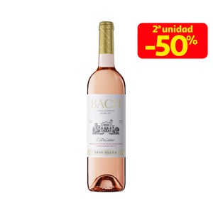 BACH Extrísimo Vino rosado semi dulce con D.O. Catalunya botella 75 cl.