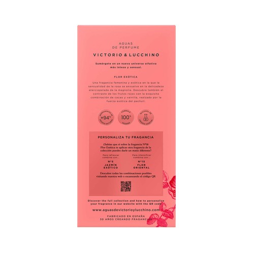 VICTORIO & LUCCHINO Nº 16 flor exótica Eau de parfum (agua de perfume) para mujer 150 ml.