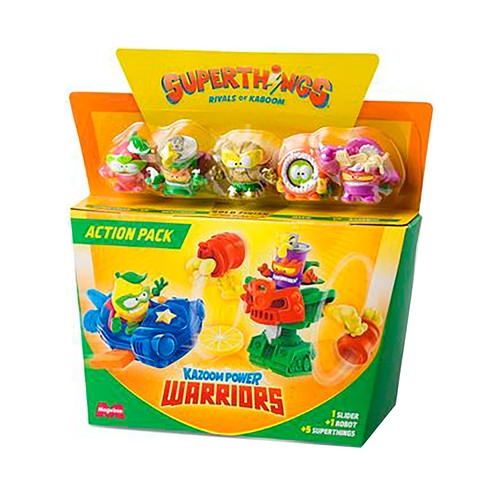 SUPERTHINGS KAZOOM POWER WARRIORS - ACTION PACK.MAGICBOX