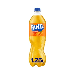 FANTA Refresco de naranja botella 1.25 l.