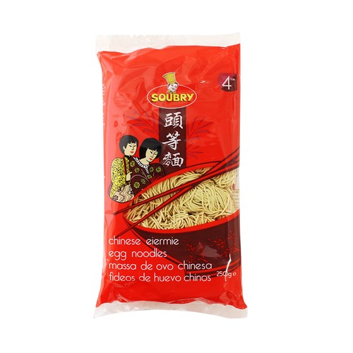 SOUBRY Fideos de huevo chinos 250 g.