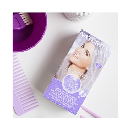 NATURTINT Coloración permanente en gel, sin amoníaco, para cabellos rubios o blancos NATURTINT Biobased.