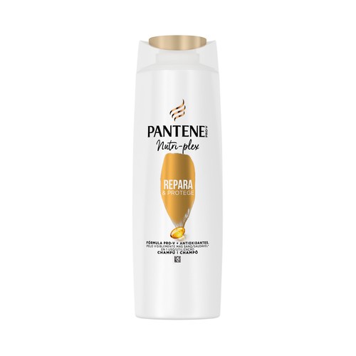 PANTENE Nutri-plex repara & protege Champú con antioxidantes, para cabellos débiles y dañados 225 ml.