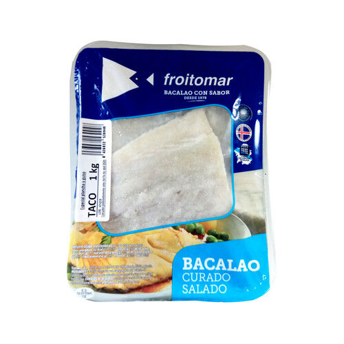 FROITOMAR Bacalao taco FRITOMAR 1 kg.