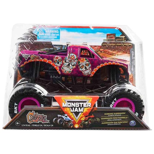 Coches metal Monster Jam a escala 1:24, modelos surtidos +3 AÑOS, MOSTER JAM