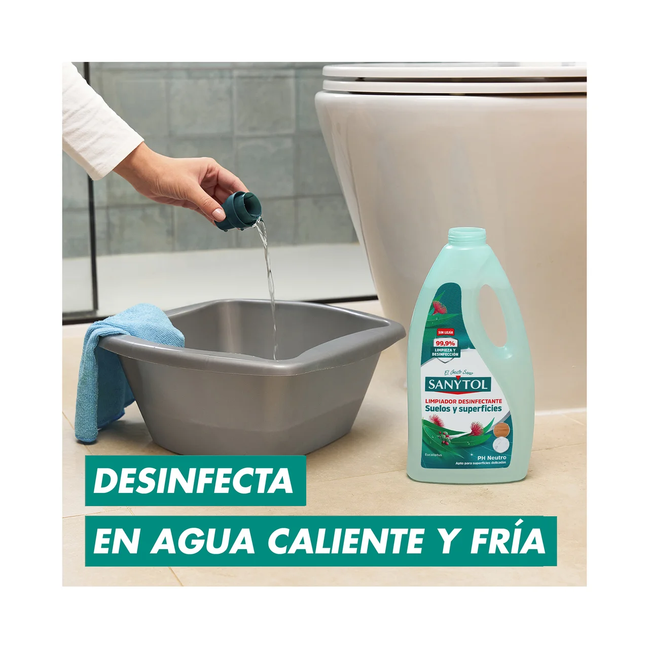 Limpiador Desinfectante Limpiahogar 2000 ml.