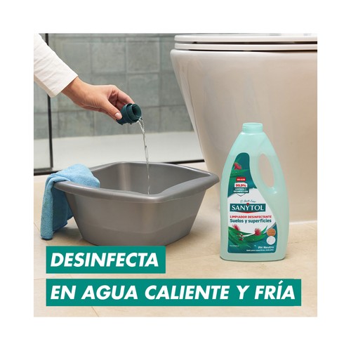 SANYTOL Limpiador Desinfectante Limpiahogar 2000 ml.