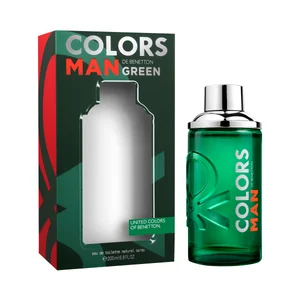 UNITED COLORS OF BENETTON Man green Eau de toilette (colonia) para hombre 200 ml.