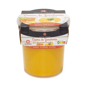 Imagen de SANTA TERESA Crema de zanahoria con un toque de jenjibre, elaborada con ingredientes 100% naturales SANTA TERESA 400 ml.