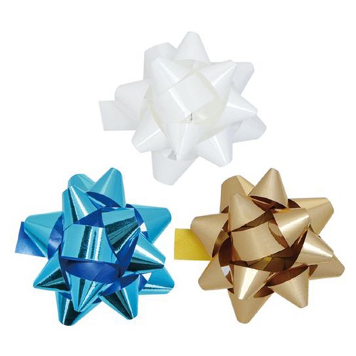 Cintas de regalo de 7cm en 3 colores, AUCHAN.