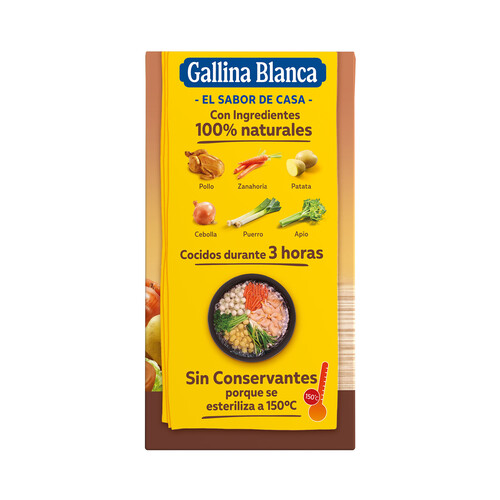 GALLINA BLANCA Caldo pollo GALLINA BLANCA 500 ml.