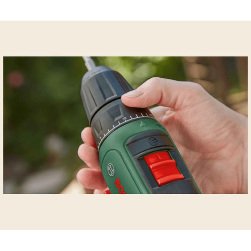 Taladro atornillador a batería litio 18V, BOSCH Easy Impact 18V-40.