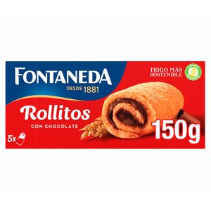 Imagen de FONTANEDA Rollito Bizcocho 150 g.