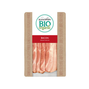 BLANCAFORT Bacon loncheado ecológico BLANCAFORT BIO ORGANIC 80 g.