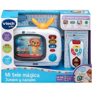 Imagen de VTECH Baby Mi tele Mágica Juegos y Canales, con mando a Distancia y sonidos de 12 a 36 Meses