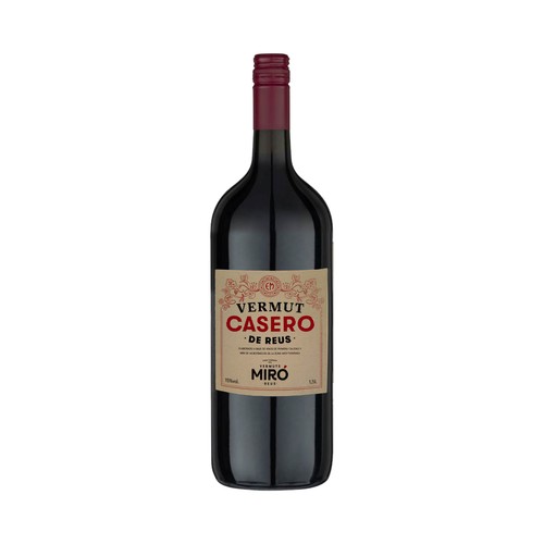 MIRÓ Vermut rojo casero de Reus botella 1.5 l.