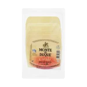 MONTE DEL DUQUE Queso mezcla curado en lonchas 90 g.
