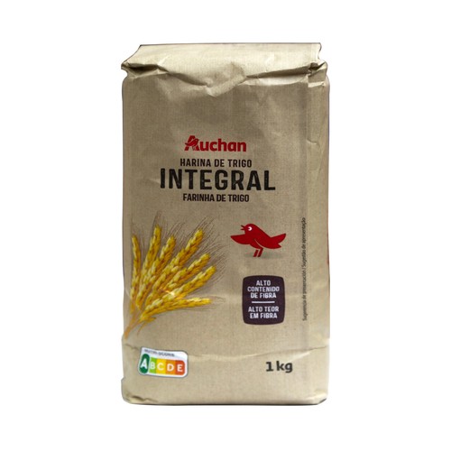 PRODUCTO ALCAMPO Harina de trigo integral 1 kg.