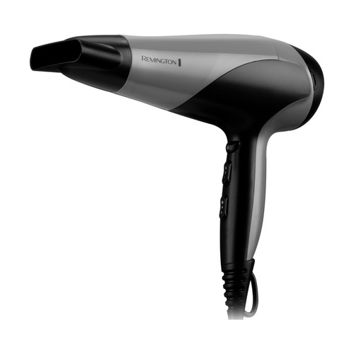 Secador de pelo REMINGTON D3190S, 2200W, 2 velocidades, 3 temperaturas.