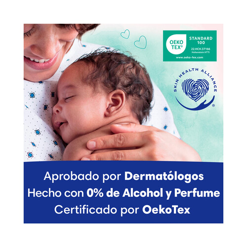 DODOT Aquapure Toallitas húmedas para bebé con un 99% de agua 9 x 48 uds.