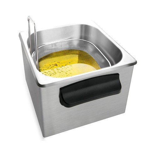 Freidora acero inoxidable TAURUS Professional 2 plus, 1700W, capacidad 2L