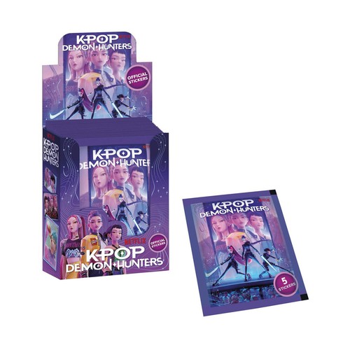 K-POP Demon Hunters, Sobre 5 stickers, BIZAK.