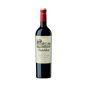 CHATELDON  Vino tinto reserva con D.O. Penedés CHATELDON botella de 75 cl.