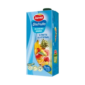 JUVER Néctar sin azúcar añadido de frutas 1 l.