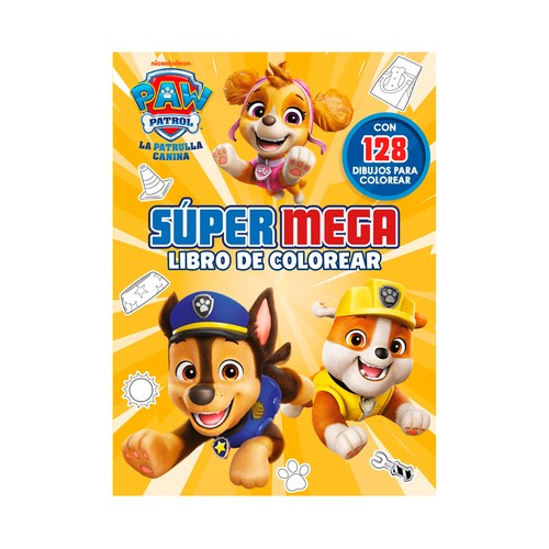 Paw patrol. Patrulla canina-actividades-colorear. NICKELODEON