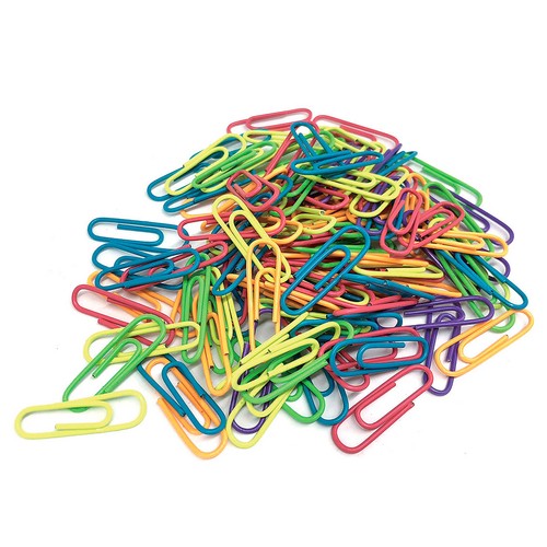 Set 120 Clips Colores ALCAMPO