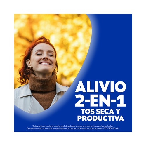 VICKS Fórmula natural Jarabe con sabor miel, para la tos seca y productiva 140 ml.