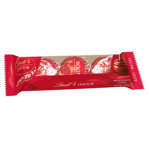 LINDOR Bombones leche 37 g.