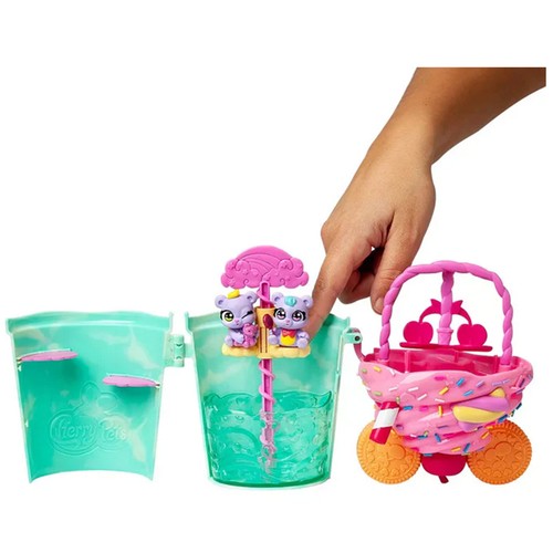 CHERRY PETS Smoothie Fun Park 2 figuras osos gemelos