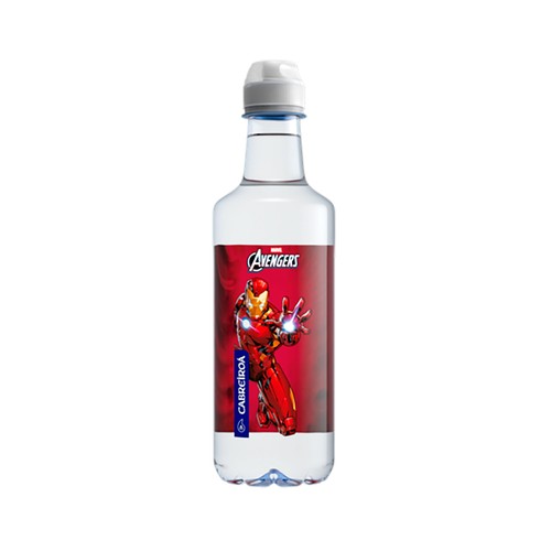 CABREIROA Agua mineral en botella con tapón sport, 1 uds x  50 cl.