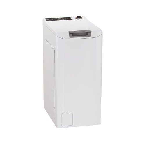 Lavadora HOOVER THO286TM5-S 8KG, color blanco, clasificación energética: A, 1200RPM, H: 86cm, A: 41cm, F: 60cm.