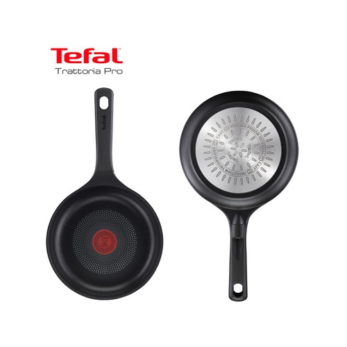 Sartén TEFAL Trattoria Pro de 28cm aluminio fundido antiadherente reforzado.