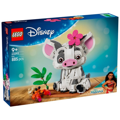 LEGO. 43292. Disney Princess Vaiana Pua. LEGO