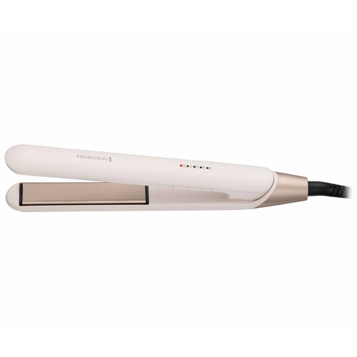 Plancha alisadora REMINGTON Shea Sof S4740, cerámica, placas de 110mm., temperatura max. 230 ºC.