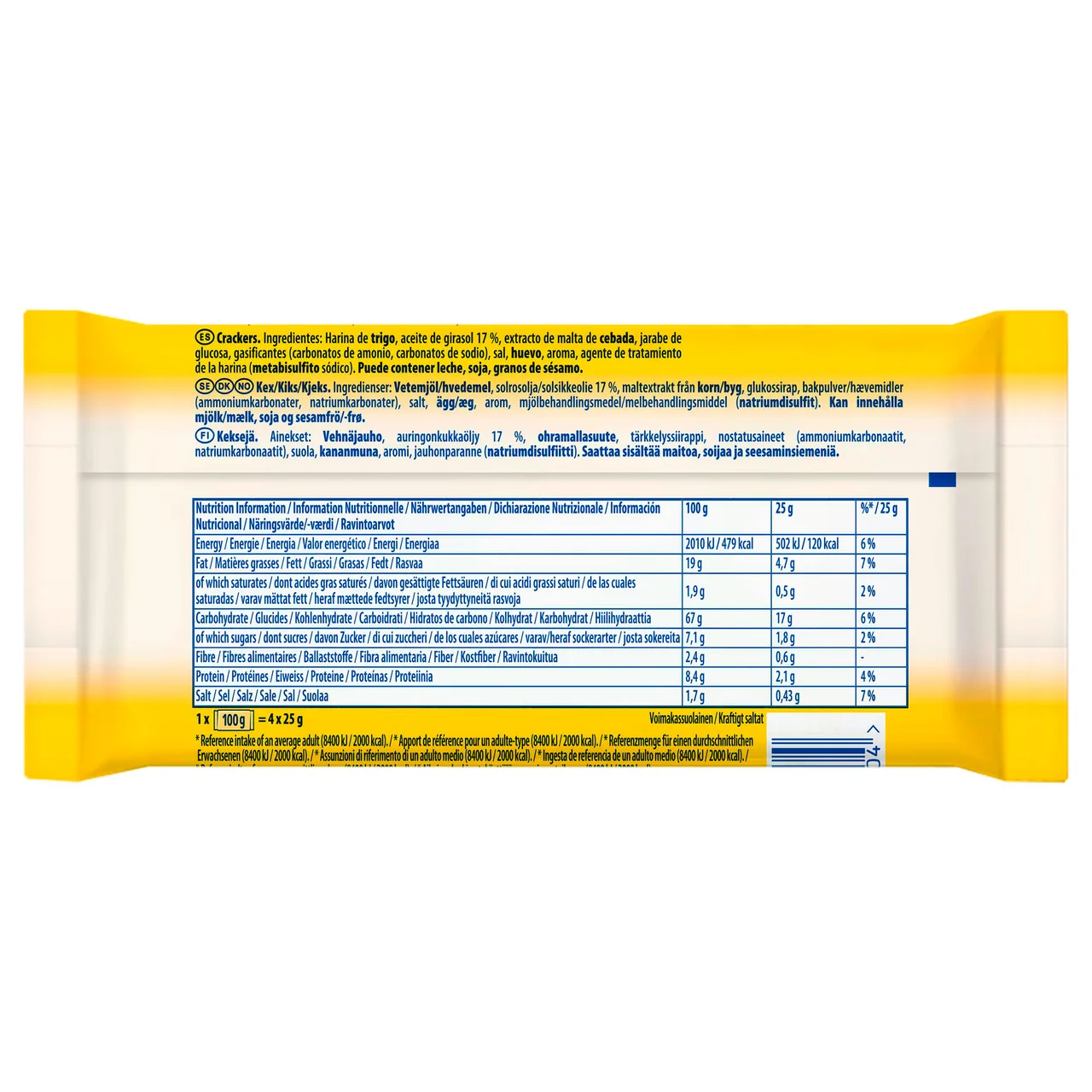 Original Galletas saladas (crackers) 100 g.